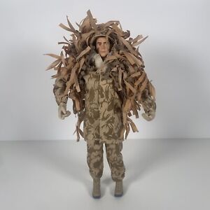 HM Armed Forces Royal Marines Commando Desert Army Action Figure Moving Eyes