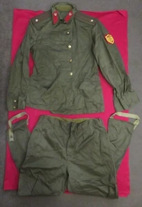 Sowjetrussland Militäruniform eines Offiziers der Roten Armee, Liquidator von Tschernobyl - Bild 1 von 17