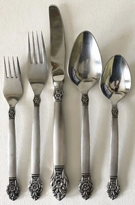 SAKURA SKF1 Edelstahl 18-8 Japan Silberbesteck Gabel Messer Löffel ****IHRE WAHL**** - Bild 1 von 4