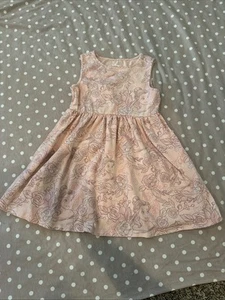 Disney Princess 5T Dress Pink Belle Beauty And The Beast Girls - Picture 1 of 5