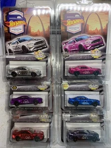 Hot Wheels 25th Nationals 2025 Newsletter Ford Mustang RTR Set #28 - Picture 1 of 11