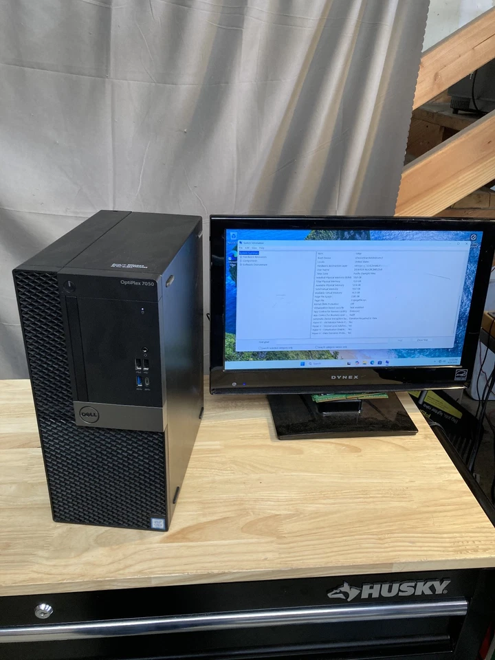 Dell OptiPlex 7050 Tower i5-7500 3.8GHz 256GB NVME 16GB RAM DDR4 Windows 11 Pro - Image 1 of 4