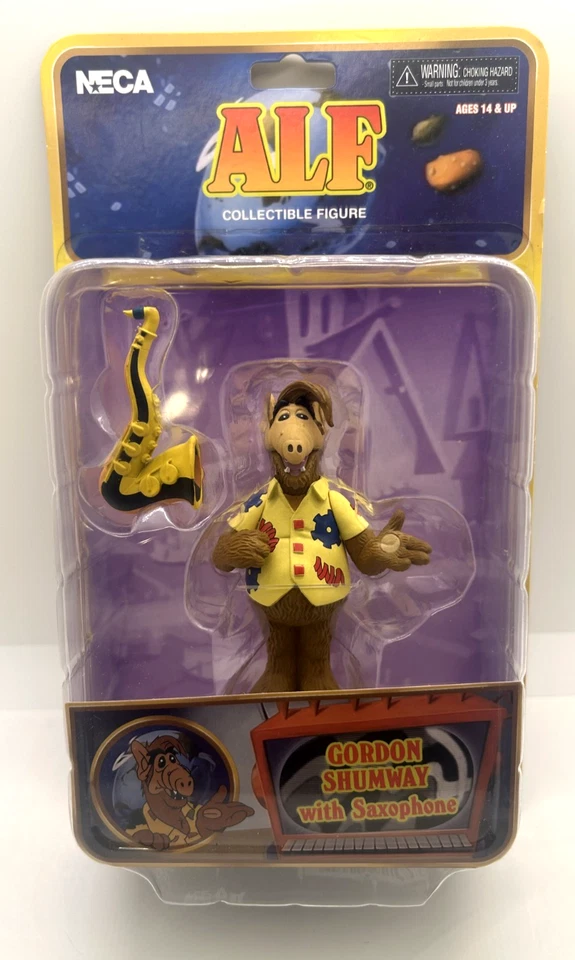 Neca Alf Gordan Shumway Con Saxofón FIGURA COLECCIONABLE ¡Envío Rápido! Foto 1 de 3