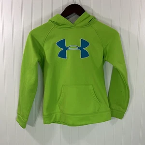 Under Armour Kids Hoodie Medium Green - Picture 1 of 6