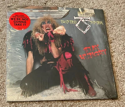 Twisted Sister Stay Hungry 12" Vinyl Record LP First Press Shrink Hype 80156-1 — 第 1/4 张图片