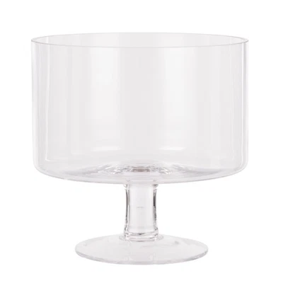 Davis & Waddell Betty Glass Trifle Bowl Dessert Ice Cream Serving Dish 3.5L - image 1 of 3