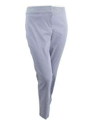 Nine West Women's Striped Pants (16, Navy/Ivory) - Image 1 of 2
