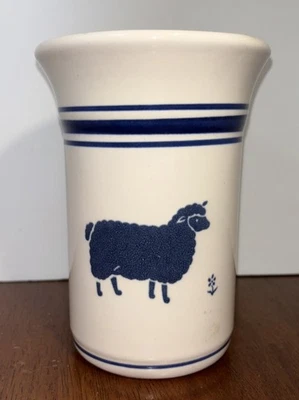 PFALTZGRAFF Spectrum “COUNTRY FAIR” Stoneware Gadget Utensil Holder w/ A Sheep  - Image 1 of 4
