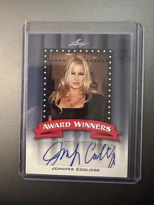 2011 Leaf Pop Century Award Winners Jennifer Coolidge /5 Auto Stifflers Mom - Picture 1 of 3