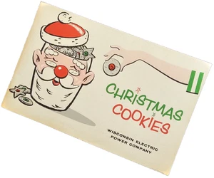VTG 1961 WISCONSIN ELECTRIC POWER CO. CHRISTMAS COOKIES Recipes COOKY BOOK - Picture 1 of 9