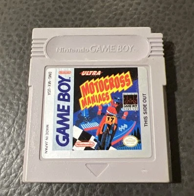 Nintendo Game Boy, 1989 Motocross Maniacs Cartridge - Authentic & Tested(USED) - Image 1 of 2