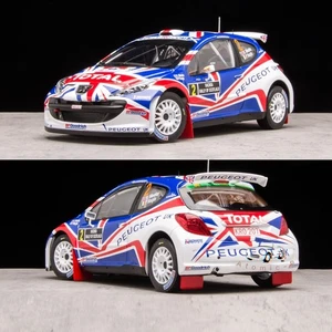 Sunstar 1:18 Peugeot 207 S2000 WRC2010 No.2 Rally Car Alloy Model - Picture 1 of 18