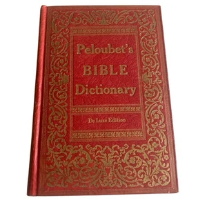 Peloubets Bibel Wörterbuch De Luxe Edition HC 1947 - Bild 1 von 24