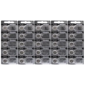 Baterías de celda de moneda de óxido de plata Energizer 357/303 SR44SW paquete de 25 VENDEDOR DE EE. UU. - Imagen 1 de 1