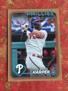 2024 Topps Bryce Harper Gold /2024 #200 Philadelphia Phillies - Picture 1 of 2