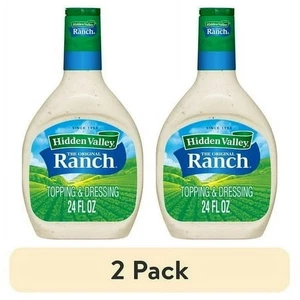 (2 Pack) Hidden Valley Original Ranch Dressing 24 oz Bottles - Picture 1 of 4