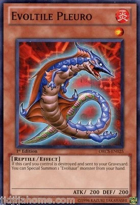 ORCS EN025 1ST ED 3X EVOTILE PLEURO COMMON CARDS - Image 1 of 2