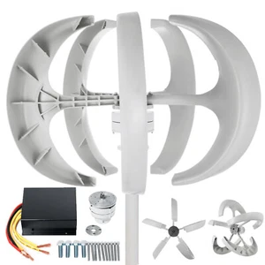 800W 12/24V Wind Turbine Lantern Windgenerator Kit with MPPT Charge Controller - Picture 1 of 15