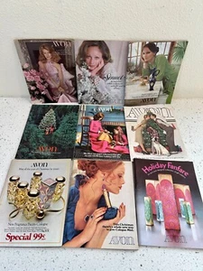 Lot of 10 vintage AVON Catalog Campaign Books From 1972 - Large Sized - Picture 1 of 6