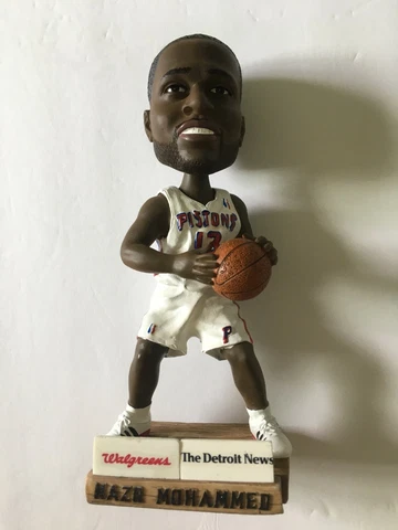 Detroit Pistons #13 Nazr Mohammed Bobblehead Cover