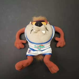 Vintage 1996 Looney Tunes Space Jam Taz Tasmanian Devil Stuffed Plush Warner Bro - Picture 1 of 9