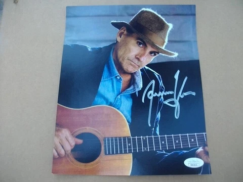 HALL OF FAMER JAMES TAYLOR SIGNED COLOR 8X10 JSA COA CERT Cover