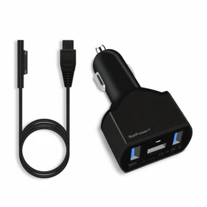 BatPower 102W 90W 65W 44W Surface Pro 7 Car Charger Surface Pro7 Power Adapter - Picture 1 of 8