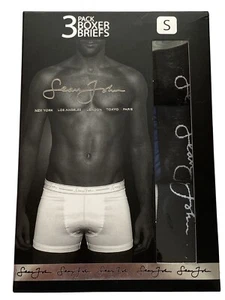 Sean John Herren 3er-Pack Boxershorts mehrfarbig Größe S sportliche Passform - Bild 1 von 12