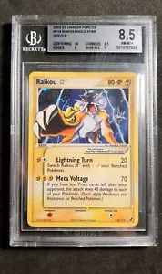 Entei Gold Star 114/115 Mint ENG 🇬🇧 Pokèmon Card BGS Beckett 8,5 📩 - Foto 1 di 5