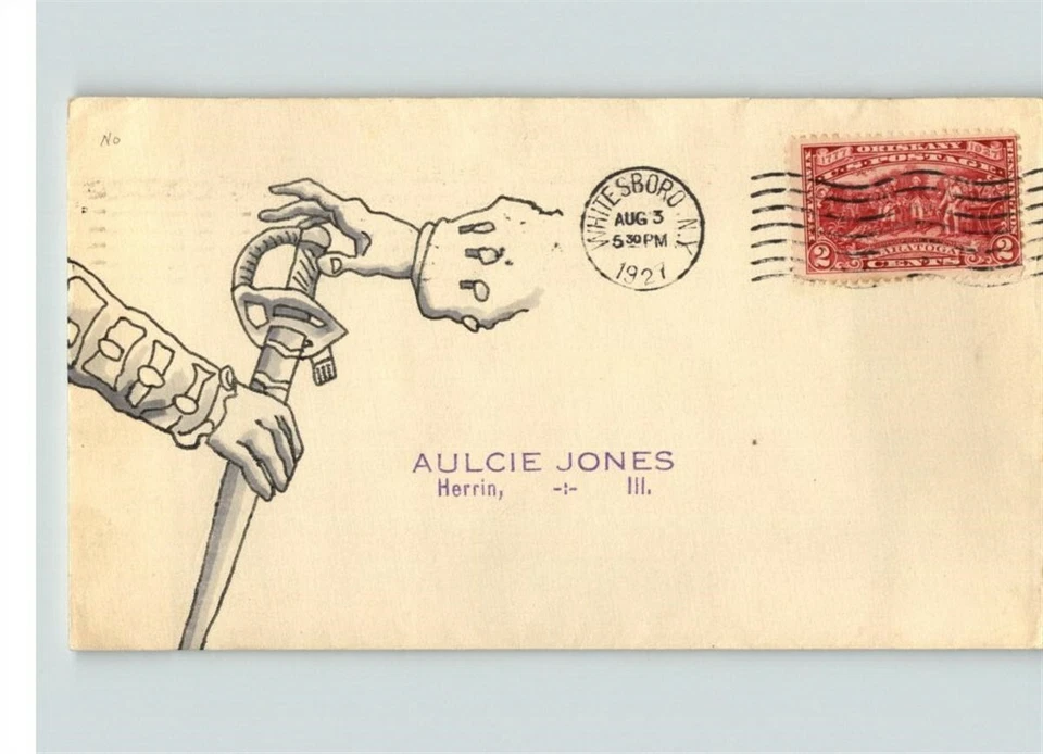 1927 Hand Painted # 644 BURGOYNE Campaign # 1 of 1 made, UNOFFICIAL Whitesboro,  - Image 1 of 1