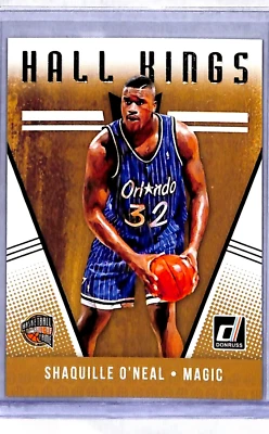 2018 2018-19 Panini Donruss Hall Kings #30 Shaquille O'Neal HOF Shaq Insert Card - Image 1 of 2