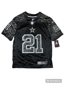Dallas Cowboys Ezekiel Elliott Nike Black Reflective NFL Limited Jersey Vapor M - Picture 1 of 2