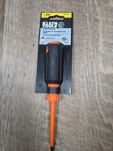 Klein Tools 6844INS Insulated Screwdriver, #2 Square Tip, 4-Inch Round Shank - Picture 1 of 3