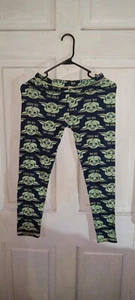 star wars the child BABY YODA PJ pants large youth CLEAN FREE SHIP-PRE OWNED - Picture 1 of 3