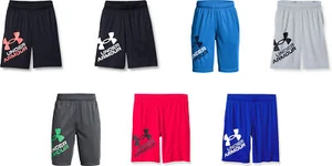 Under Armour Boys' Prototype 2.0 Logo Shorts - Picture 1 of 9