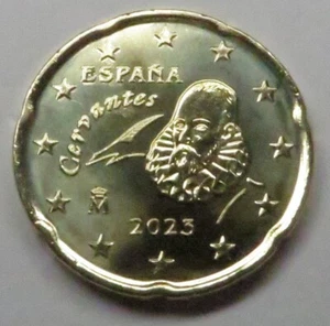 Spain 20 Euro Cent 2023 BU - Picture 1 of 2