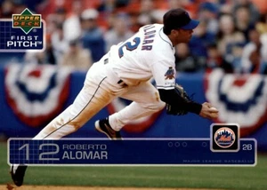 2003 Upper Deck First Pitch #217 Roberto Alomar New York Mets HOF - Picture 1 of 1