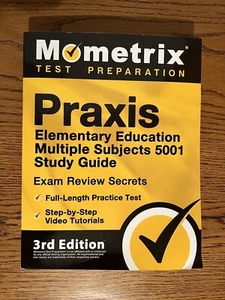 Praxis Elementary Education Multiple Subjects 5001 Study Guide 3rd Edition - Picture 1 of 2