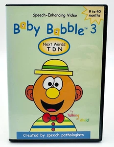 Baby Babble 3 Word: T D N (DVD) Talking Child Speech Therapist 9-40 Months 2012 - Picture 1 of 4
