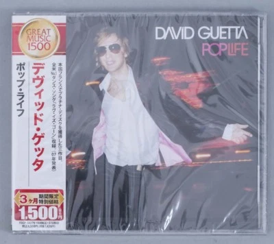 DAVID GUETTA - POP LIFE Japanese Promo CD Obi Bonus Sealed New TOCP-54279 Foto 1 de 2