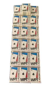 WPT Playing Cards White BEE Brand New Lot Of 100 Free FedEx Shipping Insured