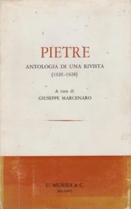 Pietre antologia di una rivista 1926-1928 Marcenato Giuseppe - Picture 1 of 1