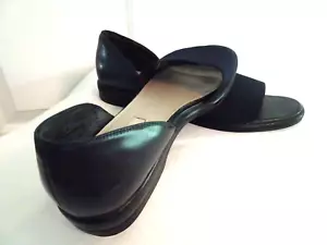 Zapatos de mujer Fablaire Fabulare de cuero marino 10 M tacón plano cerrado nuevos con caja - Imagen 1 de 6