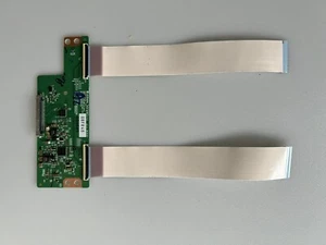LG 43LV340C T-Con Board with Ribbon Cables Used - Picture 1 of 3