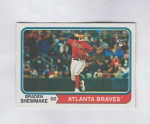 (12) Braden Shewmake 2023 TOPPS HERITAGE HOHE NUMMER ROOKIE SET #630 BRAVES - Bild 1 von 1