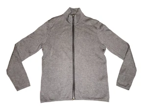 Vintage Y2K PRADA *Distressed* Grey Wool Cardigan Made in Italy - Size: 54/Large - Picture 1 of 16