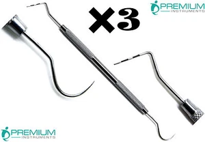 3 pezzi CP-11/23 Dental Williams sonda Explorer 3-6-8-11 strumenti con codice colore - Foto 1 di 4