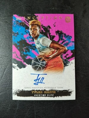 2021 Topps OTE Inception Tyler Smith PINK 16/99 ON CARD Autograph #IA-TS2 - Image 1 of 4