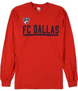 G-III Sports Mens FC Dallas Graphic T-Shirt, Red, Medium