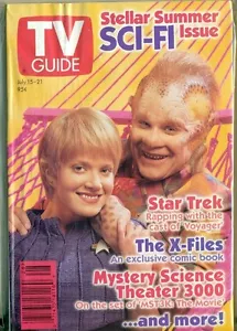 TV GUIDE -1995 - X-FILES COMIC BOOK +XENA -HERCULES -KEVIN SORBO + LEONARD NIMOY - Picture 1 of 1